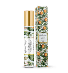 A Pleasant Thought Venus perfume oil bottle with orange blossom and vanilla crème scent, displayed on a neutral background.
