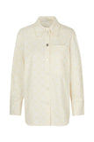 BAUM UND PFERDGARTEN Mahina Organic Cotton Eyelet Shirt Jacket Size 36/4 - LAB