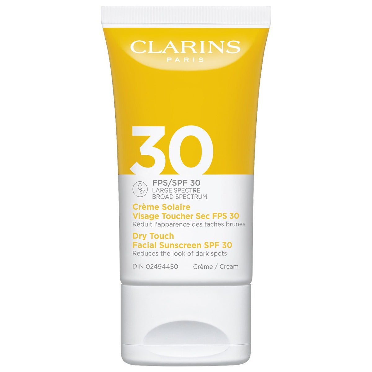 Clarins Dry Touch Facial Sunscreen SPF 30 NIB 50ml