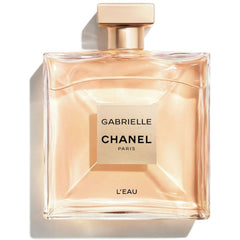 Chanel Gabrielle Chanel L'eau EDT 100ml perfume bottle with a sleek design, displayed on a neutral background.