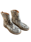 Martin Margiela Snakeskin Ankle Boots Size 35.5