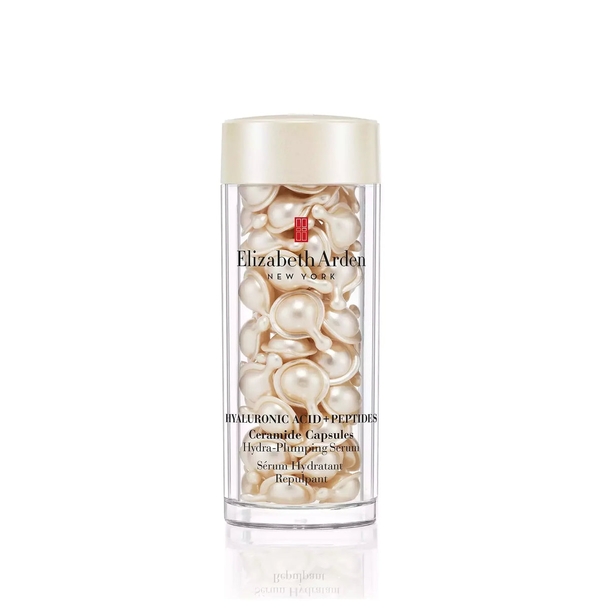 Elizabeth Arden Hyaluronic Acid + Peptides Ceramide Capsules Hydra-Plumping Serum 60 caps NIB