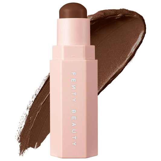 Fenty Beauty Match Stix Matte Contour Skinstick in Espresso, unopened, showing sleek black packaging and product label.