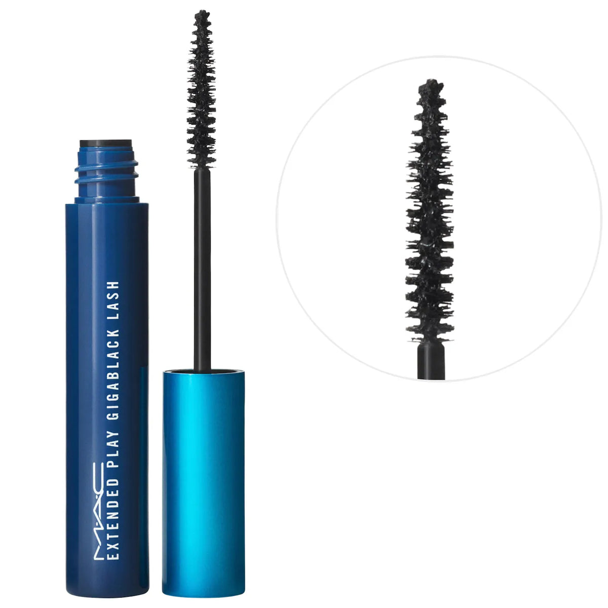 M.A.C Cosmetics Extended Play Gigablack Lash Tubing Mascara - Black NIB