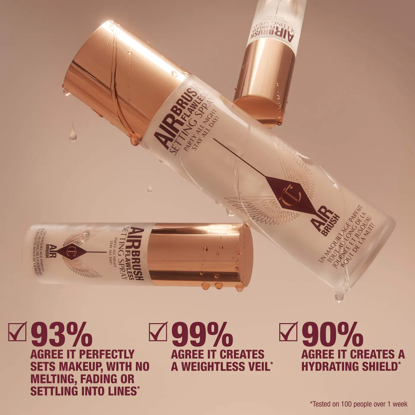 Charlotte Tilbury Airbrush Flawless Setting Spray Mini 34ml bottle product image