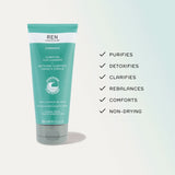 REN Clean Skincare Clearcalm Clarifying Clay Cleanser 150ml