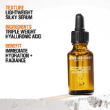 Grown Alchemist Instant Smoothing Vegan Hyaluronic Acid Hydrating Serum 25ml NIB-Beauty-LAB