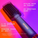 amika Double Agent 2-in-1 Straightening Blow Dryer Brush NIB-Beauty-LAB