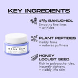 Herbivore Moon Dew 1% Bakuchiol + Peptides Retinol Alternative Eye Cream 15ml NIB - LAB