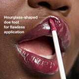 CLINIQUE Pop Plush™ Creamy Lip Gloss - 01 Black Honey NIB - LAB