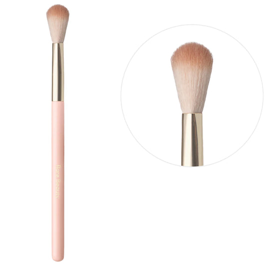 Rare Beauty Positive Light Precision Highlighter Brush, new in box, with soft bristles for applying highlighter smoothly