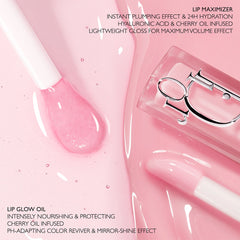 Dior Addict Lip Maximizer Plumping Gloss in shade 012 Rosewood, glossy lip gloss with plumping effect and natural pink hue.
