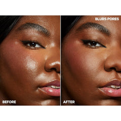 Milk Makeup Pore Eclipse Mattifying and Blurring Transfer-Proof Setting Spray bottle with pump and clear label.