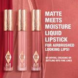 Charlotte Tilbury Airbrush Flawless Matte Lip Blur Liquid Lipstick (many shades) NIB - LAB