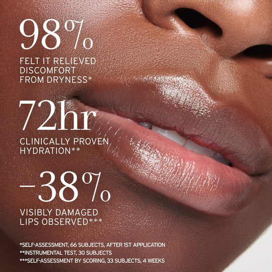 Fresh Sugar Advanced Therapy Lip Rescue Ointment in a sleek container, designed to hydrate and soothe dry lips.