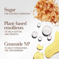 Fresh Sugar Advanced Therapy Lip Rescue Ointment jar with smooth, clear balm inside, designed to hydrate and soothe lips.