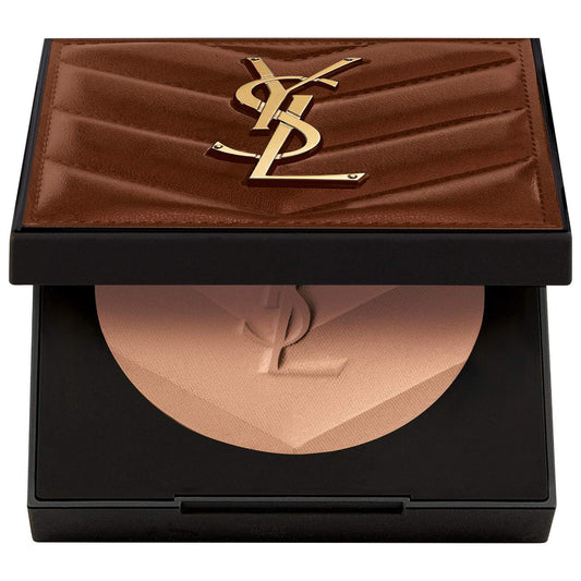 Yves Saint Laurent All Hours 24H Hyper Sunkissed Glow Bronzer Powder - 01 Light Sepia NIB