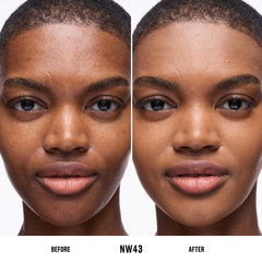 MAC Cosmetics Studio Fix Fluid Broad Spectrum SPF 15 -NW43 - deep with warm peachy undertones NWOB