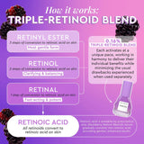 Glow Recipe  Blackberry Retinol Blemish Serum NIB - LAB