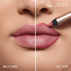 Lancôme Lip Idôle Lip Shaper Creamy Matte Lip Liner - 30 Lisa's Coral Glow NIB