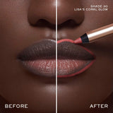 Lancôme  Lip Idôle Lip Shaper Creamy Matte Lip Liner - 30 Lisa's Coral Glow NIB - LAB