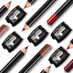 Guerlain Contour G Lip Pencil in Le Burgundy, displayed with the unopened new in box, featuring a sleek burgundy lip liner.