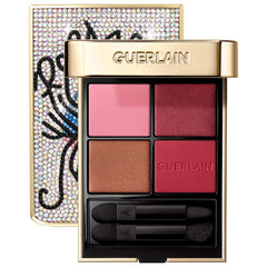 Guerlain Ombres G quad eyeshadow palette 888 Regarde Moi with four neutral and shimmer shades for eye makeup.