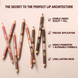 Charlotte Tilbury  Super Nudes Lip Cheat Contour Duo Lip Liner - Fair NIB