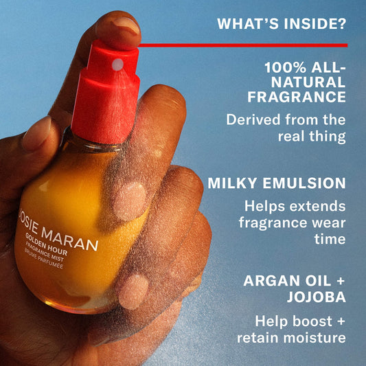 JOSIE MARAN  Topless Tangerine  - Body + Hair Fragrance Mist with 100% Natural Scents 100ml NIB