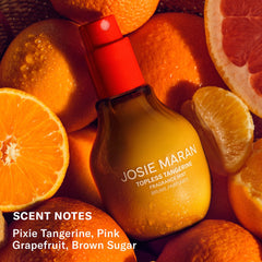 JOSIE MARAN  Topless Tangerine  - Body + Hair Fragrance Mist with 100% Natural Scents 100ml NIB