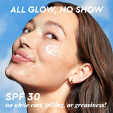Glow Recipe  Dewy Defense SPF 30 Hydrating Fluid Sunscreen NIB - LAB