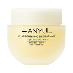 Hanyul  Korean Yuja Brightening Sleeping Mask & Moisturizer with Vitamin C and Niacinamide 70ml NIB
