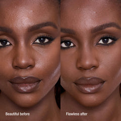 Charlotte Tilbury Airbrush Flawless Matte Blurring & Waterproof Setting Spray 34ml, clear bottle with spray nozzle.