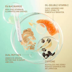 Biossance  5% Niacinamide Brightening Eye Serum with Vitamin C + Squalane