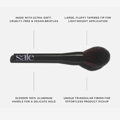 Saie The All-Over Powder Brush NIB