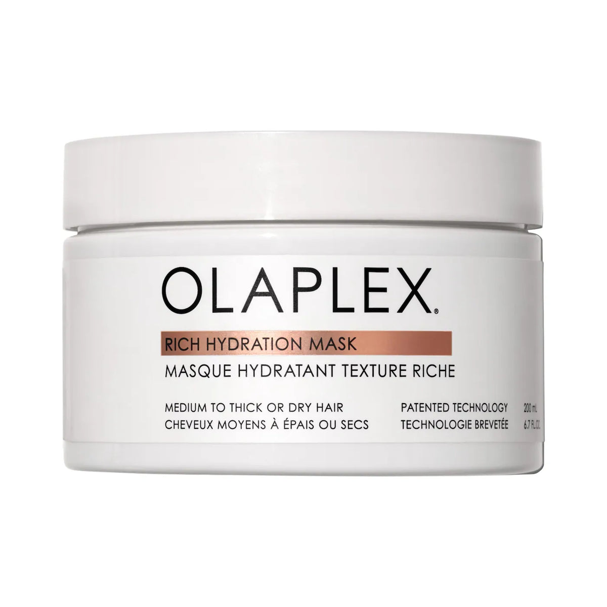 Olaplex Rich Moisture Hydration and Anti-Frizz Hair Mask for Dry or Medium to Thick Hair