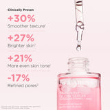 Clarins  Multi-Active Brightening Glow Serum with Vitamin C + AHA 30ml NIB
