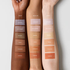 Fenty Beauty Bright Fix Instant Brightening and Setting Powder in multiple shades, new in box, with compact and product details visible.