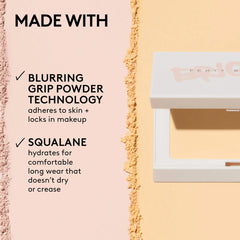 Fenty Beauty Bright Fix Instant Brightening and Setting Powder in various shades, new in box, with sleek packaging and product display