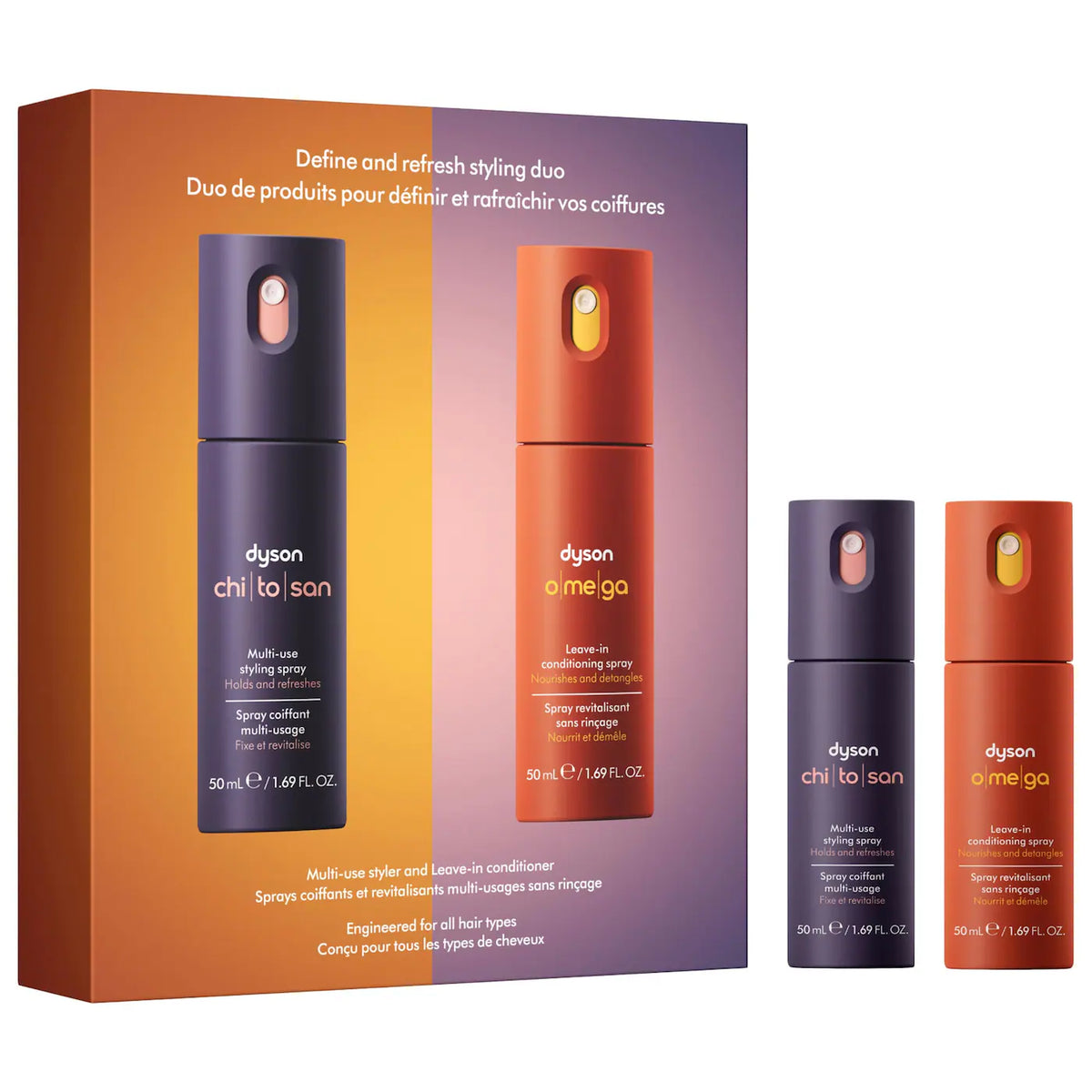 Dyson  Define & Refresh Styling Duo Hair Gift Set NIB