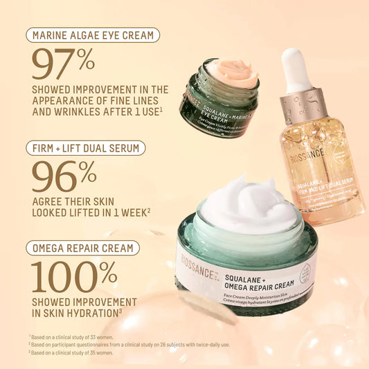 Biossance  Uplifting Glow Skincare Set