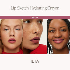 ILIA  Mini Lip Sketch Duo - Lipstick + Lip Liner Gift Set NIB