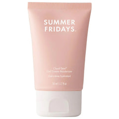 Summer Fridays Cloud Dew gel cream moisturizer in a 50ml jar, featuring a smooth, hydrating skincare product.