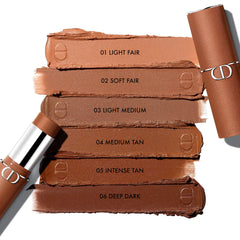 Dior Forever Skin Bronze bronzing balm stick in natural finish, displayed with multiple shades and a sleek design.