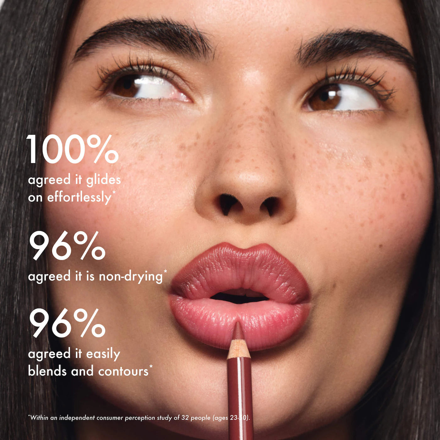 Summer Fridays SoftLine Lip Liner in various shades, creamy and sculpting, shown with the product tip and color options.