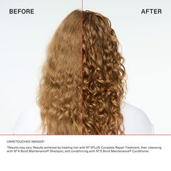 Olaplex No.3 Plus Bond Repair Pre-Shampoo Hair Treatment bottle, 250ml, with sleek packaging and product label visible.