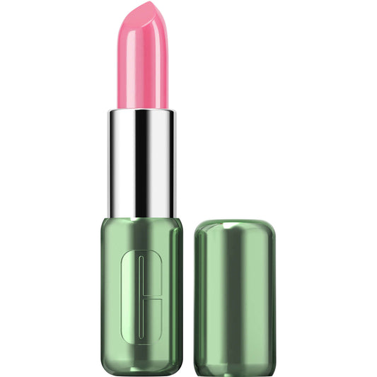 Clinique Pop Longwear Lipstick in various shades, new in box, featuring vibrant colors and sleek packaging.