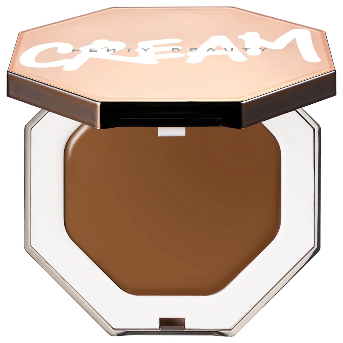Fenty Beauty Cheeks Out Freestyle Cream Bronzer in shade Teddy, new in box, featuring a smooth cream formula for natural warmth.