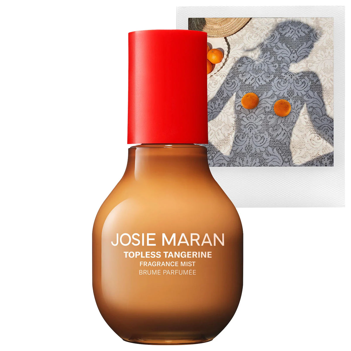 JOSIE MARAN  Topless Tangerine  - Body + Hair Fragrance Mist with 100% Natural Scents 100ml NIB