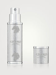 CREED Refillable Travel Perfume Atomizer - Silver NIB